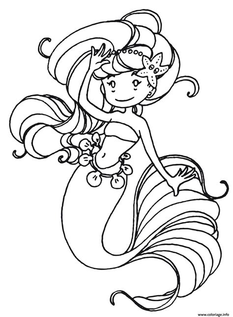 Coloriage Luby La Sirene Jecolorie