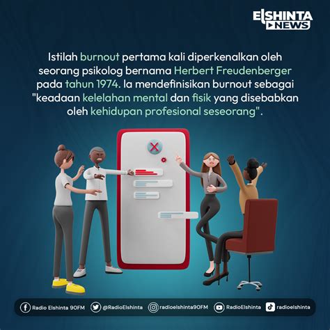 Radio Elshinta On Twitter Burnout Didefinisikan Sebagai Kelelahan