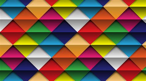 Geometry Colorful Triangles And Squares 2560x1440 R WQHD Wallpaper