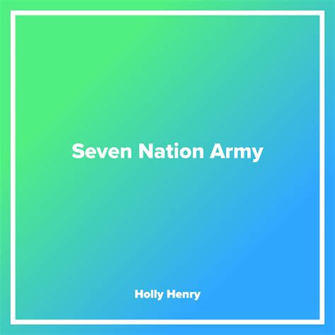 Seven Nation Army Youtube Music