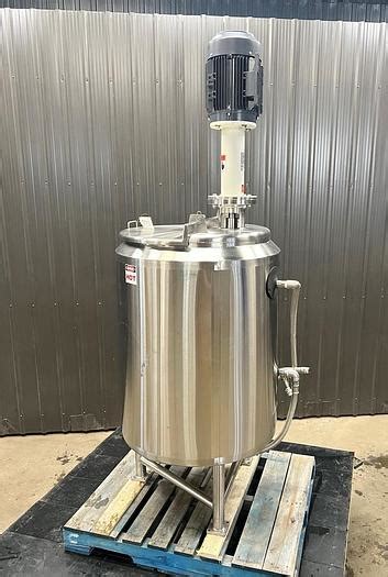 Used Sold Used Gallon Jacketed Tank Stainless Steel Insulated