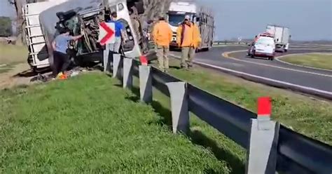 Video Volcó Un Camión Que Transportaba Vacas Y Los Vecinos Las Faenaron En Plena Ruta 7 Infobae