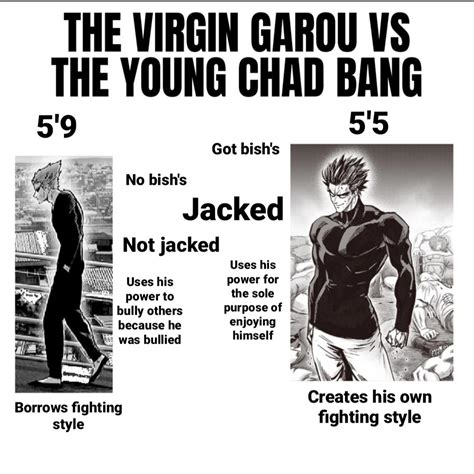 The Virgin Garou Vs The Chad Bang Ronepunchman