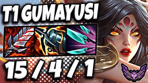 T1 Gumayusi Xayah ADC Vs Kaisa Korea Master Patch 13 14 YouTube