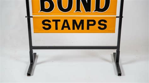 Gold Bond Stamps Double Sided Tin Curb Sign For Sale At Auction Mecum