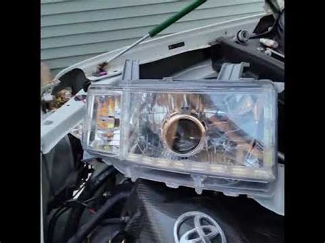 04 06 Scion Xb Headlight Retrofit YouTube