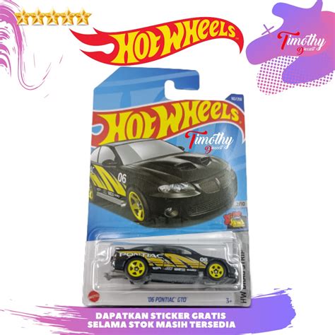 Hitam Hot Wheels 06 Pontiac Gto Black Rally Hw Drag Strip Shopee Malaysia