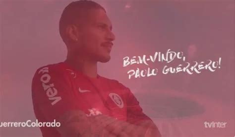 Paolo Guerrero Debuta En El Inter Vs Paran D A Hora Y Canal Tv Del