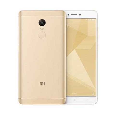 Jual Xiaomi Redmi Note 4X Smartphone Gold 32GB 3GB Snapdragon Di