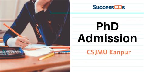 CSJMU Kanpur PhD Admission 2022 Dates Application Form