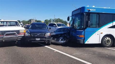 Crash Involving 7 Vehicles Psta Bus Closes Portion Of Sb U S 19 In Palm Harbor