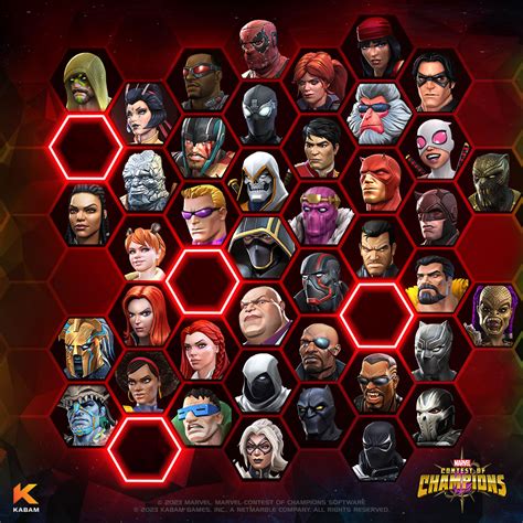 Marvel Contest Of Champions On Twitter The Roster Of Champions In The Contest Continues To