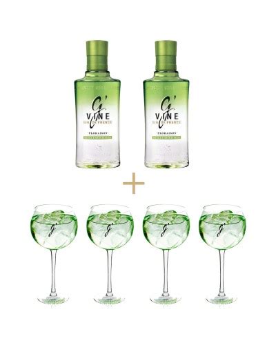 2 BOTELLAS GIN G Vine Floraison 4 COPAS Comprar Online