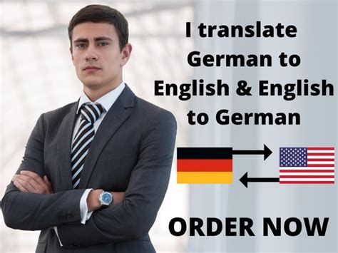 Translate English To German And German To English Upwork