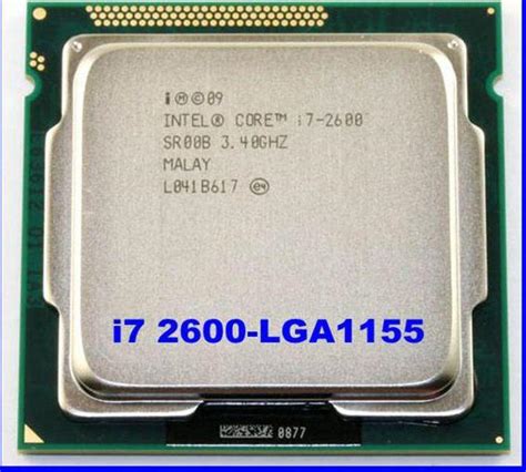 Процессор I7 2600: характеристики, тесты и отзывы