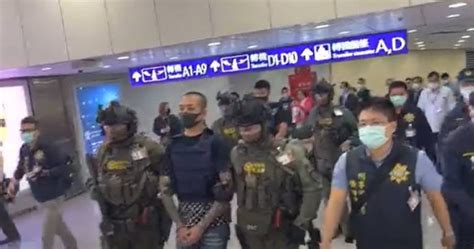 弘仁會「鯨魚」押解抵台 警政署長帶隊赴桃機重申：不容黑幫挑戰公權力！ 社會 Ctwant