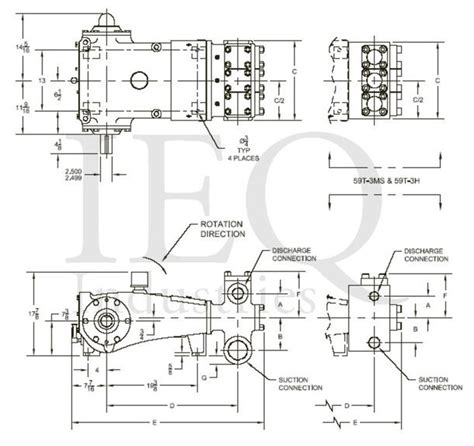 P323, Triplex, Plunger Pump | Wheatley Gaso Pump Parts