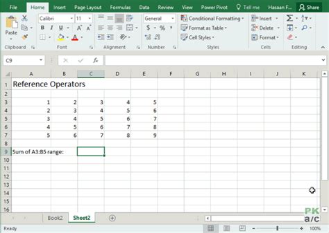 Understanding Excel Operators Guide