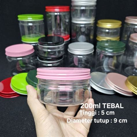 Jual Bigta Toples Plastik Cylinder Tutup Aluminium Shopee Indonesia