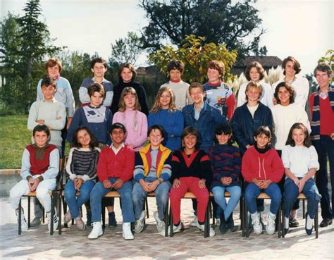 Photo de classe 5ème C 1984 85 de 1984 Collège Georges Brassens