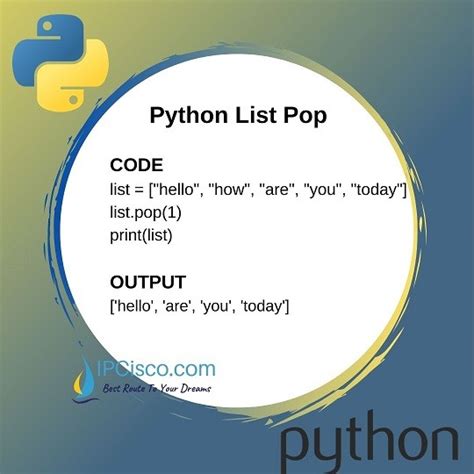 Python List Pop Method Explained With Examples Images