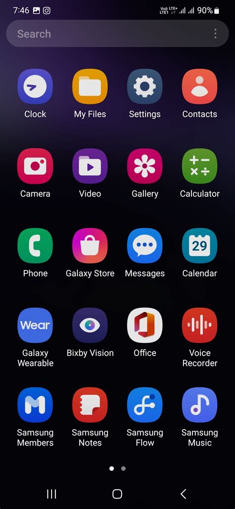 App icon colors - Samsung Members