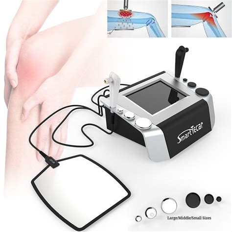 Smart Tecar Ret Cet RF Shockwave Diathermy Physiotherapy 448kHz Tissue