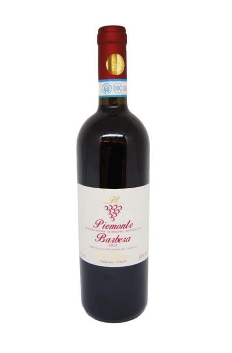 Barbera DOC Red Wine Ciabot 1896 Piemonte 2015 - Eccellenza™