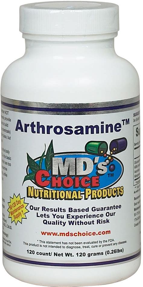 Arthrosamine Joint Supplement for Humans 120 capsules Ligaments And ...