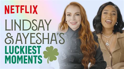 Lindsay Lohan And Ayesha Curry Share Their Luckiest Moments Irish