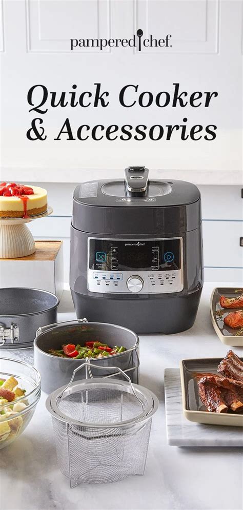 Quick Cooker And Accessories Multi Cooker Recipes Pampered Chef Recipes Pampered Chef Party