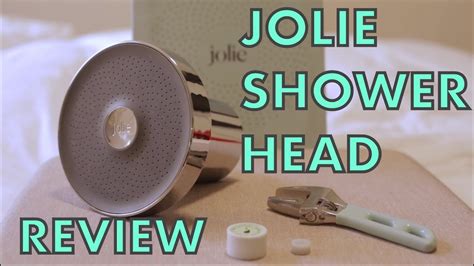 Jolie Filtered Shower Head Review YouTube