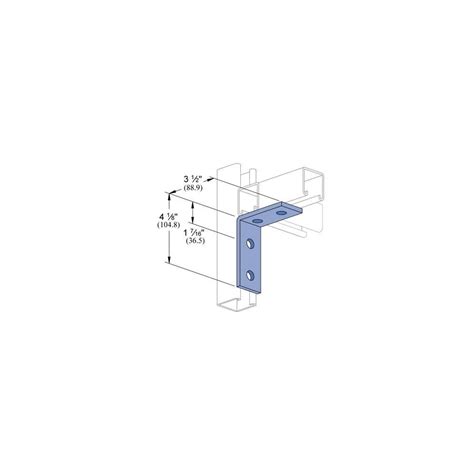 Buy Genuine Unistrut P1325 Eg 4 Hole 90 Degree Angle Connector Bracket