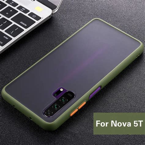 Funda Transl Cida Esmerilada Para Tel Fono Huawei Nova T Carcasa