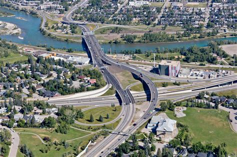 City Of Calgary Finishes Complicated Crowchild Trail Work Calgary