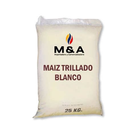 Maiz Trillado Blanco Kg Importadora Y Comercializadora M A