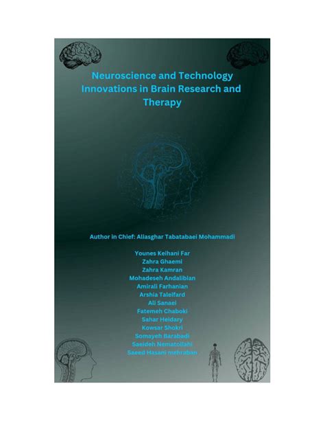 Pdf Neuroscience And Technology Innovations In Brain Research And