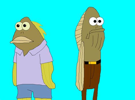 Tom And Fred Fishes From Spongebob Squarepants By Matiriani28 On