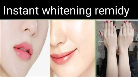 Instant Whitening Facial At Home Homemade Facial Skincare Routine