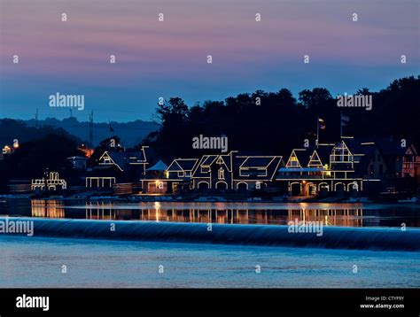 Boathouse row philadelphia hi-res stock photography and images - Alamy