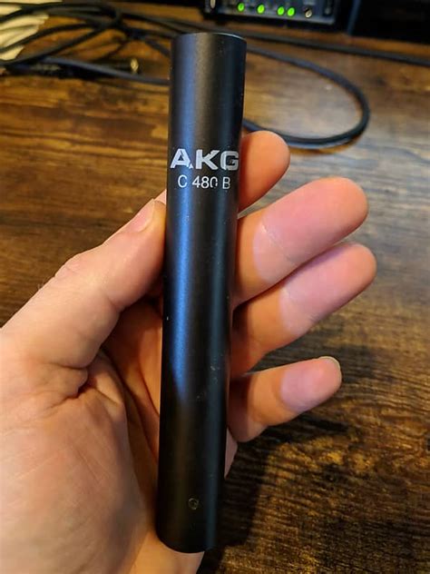 AKG C480 B ULS Condenser Microphone Preamp Reverb