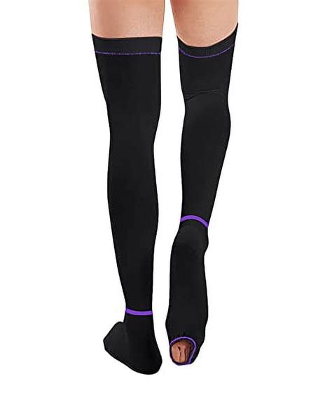 T E D Anti Embolism Compression Stockings Thigh High Knee High For