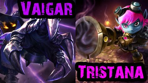 League Of Legends ADC Tristana Veigar Soporte Victoria YouTube