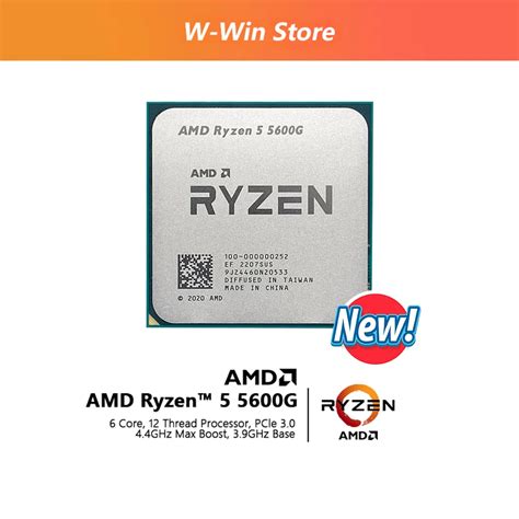 Amd Novo Ryzen G R G Ghz Seis N Cleo Doze Linha W