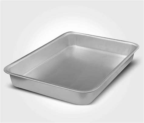 Molde Charola Para Hornear De Aluminio 50 Cm X 35 Cm X 7 Cm Envío Gratis