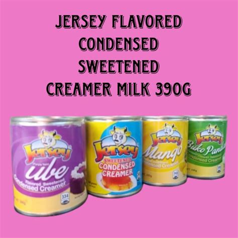 Jersey Condensed Sweetened Creamer Milk G Shopee Philippines