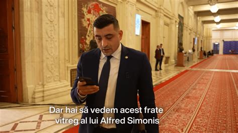 VIDEO George Simion Alfred Simonis are un frate vitreg E pus în 6