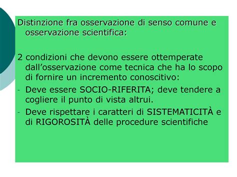 L Osservazione Ppt Scaricare