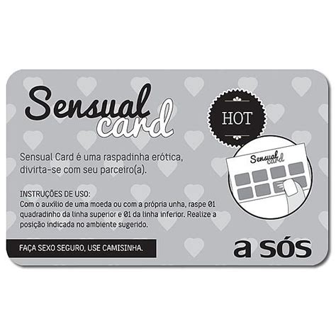 Raspadinha Sensual Card Hot Pacote Unidades Brincadeira Secreta