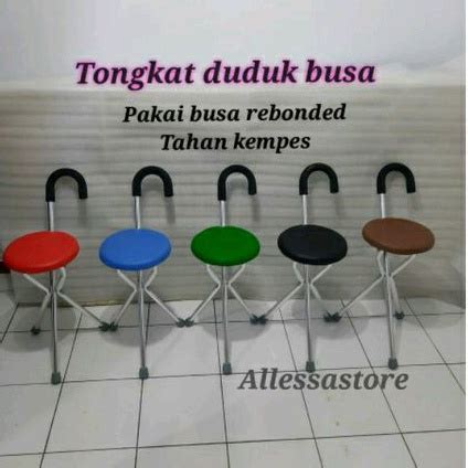 Jual Tongkat Duduk Lipat Kursi Sholat Empuk Pakai Busa Shopee Indonesia